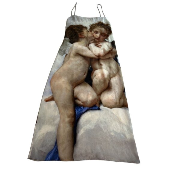Fiorucci Dresses & Skirts - FIORUCCI Slip Dress in Oversized Angel Print
